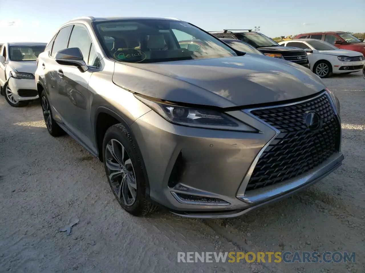 1 fotografías del automóvil dañado 2T2HZMAA9LC159001 LEXUS RX350 2020