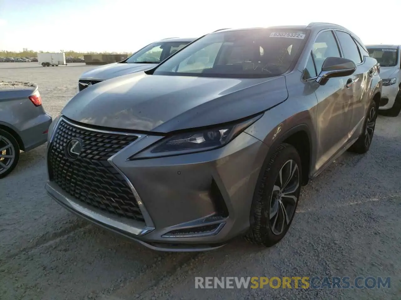 2 fotografías del automóvil dañado 2T2HZMAA9LC159001 LEXUS RX350 2020