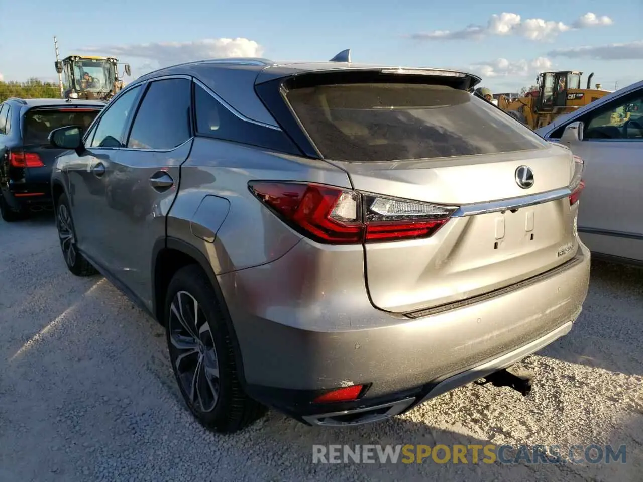3 fotografías del automóvil dañado 2T2HZMAA9LC159001 LEXUS RX350 2020