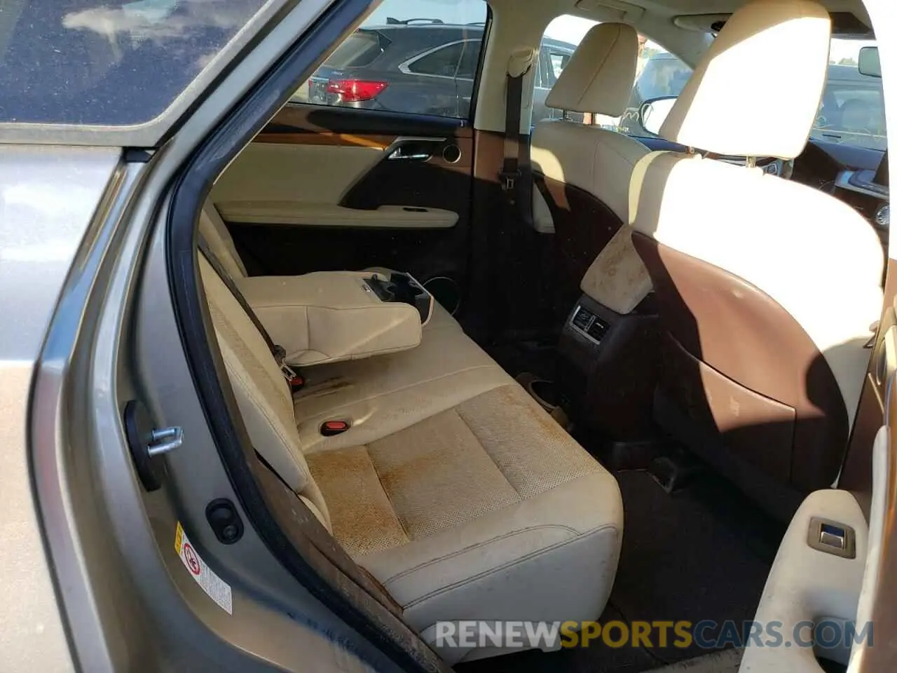 6 fotografías del automóvil dañado 2T2HZMAA9LC159001 LEXUS RX350 2020