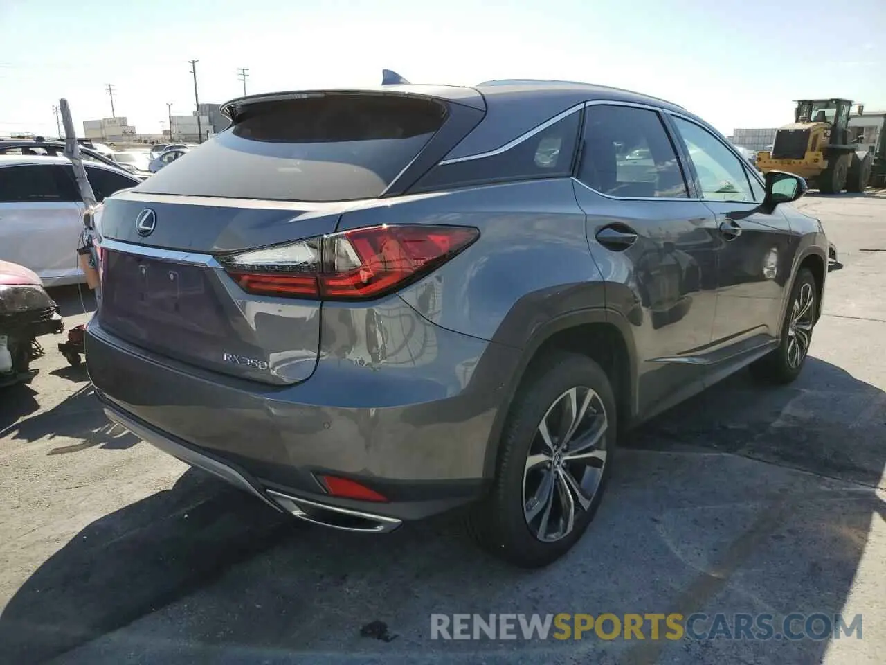4 fotografías del automóvil dañado 2T2HZMAA9LC162450 LEXUS RX350 2020