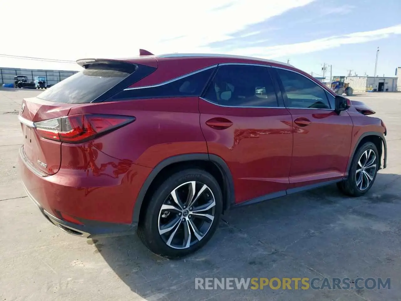 3 fotografías del automóvil dañado 2T2HZMAAXLC178589 LEXUS RX350 2020