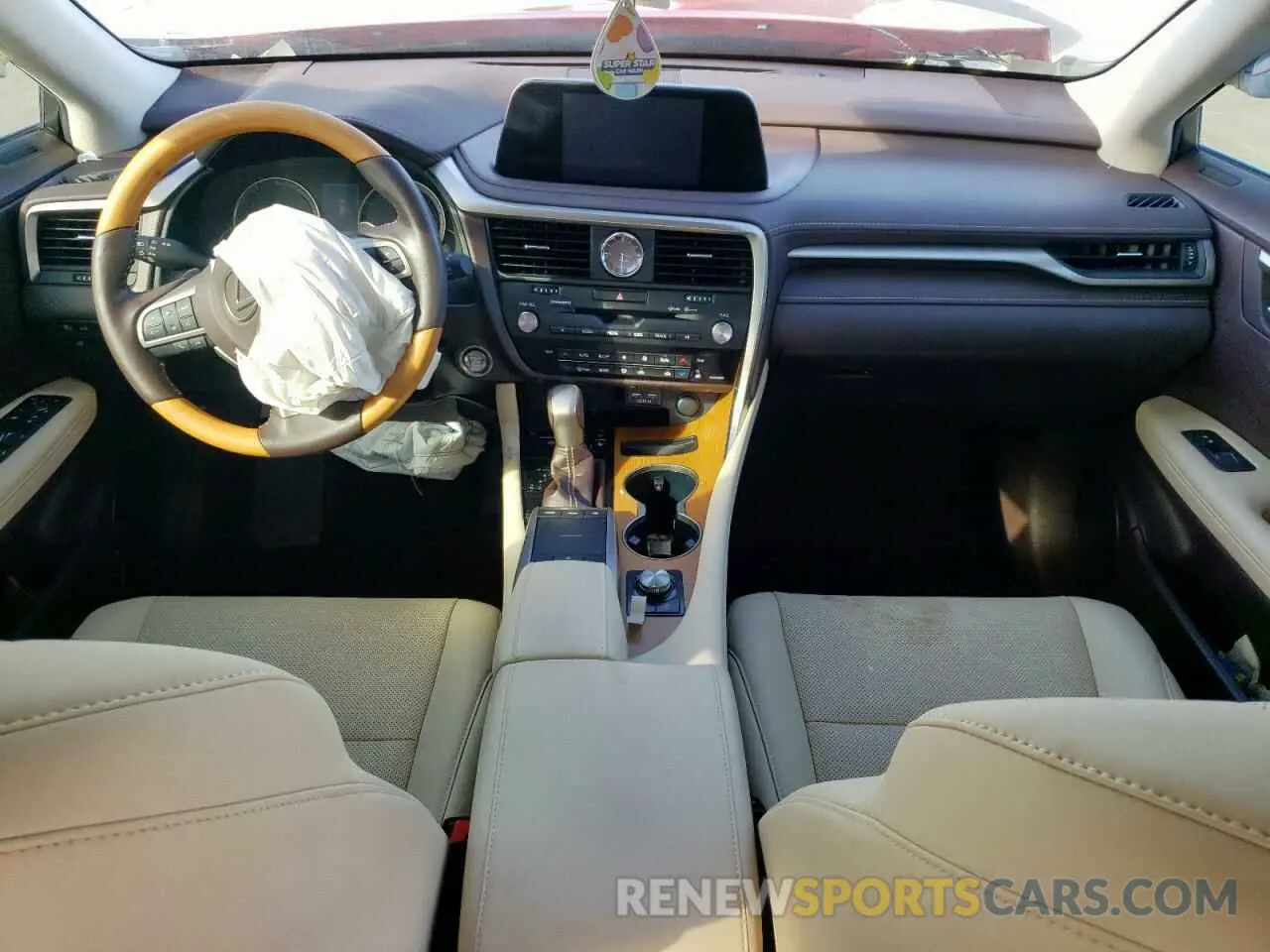 8 fotografías del automóvil dañado 2T2HZMAAXLC178589 LEXUS RX350 2020