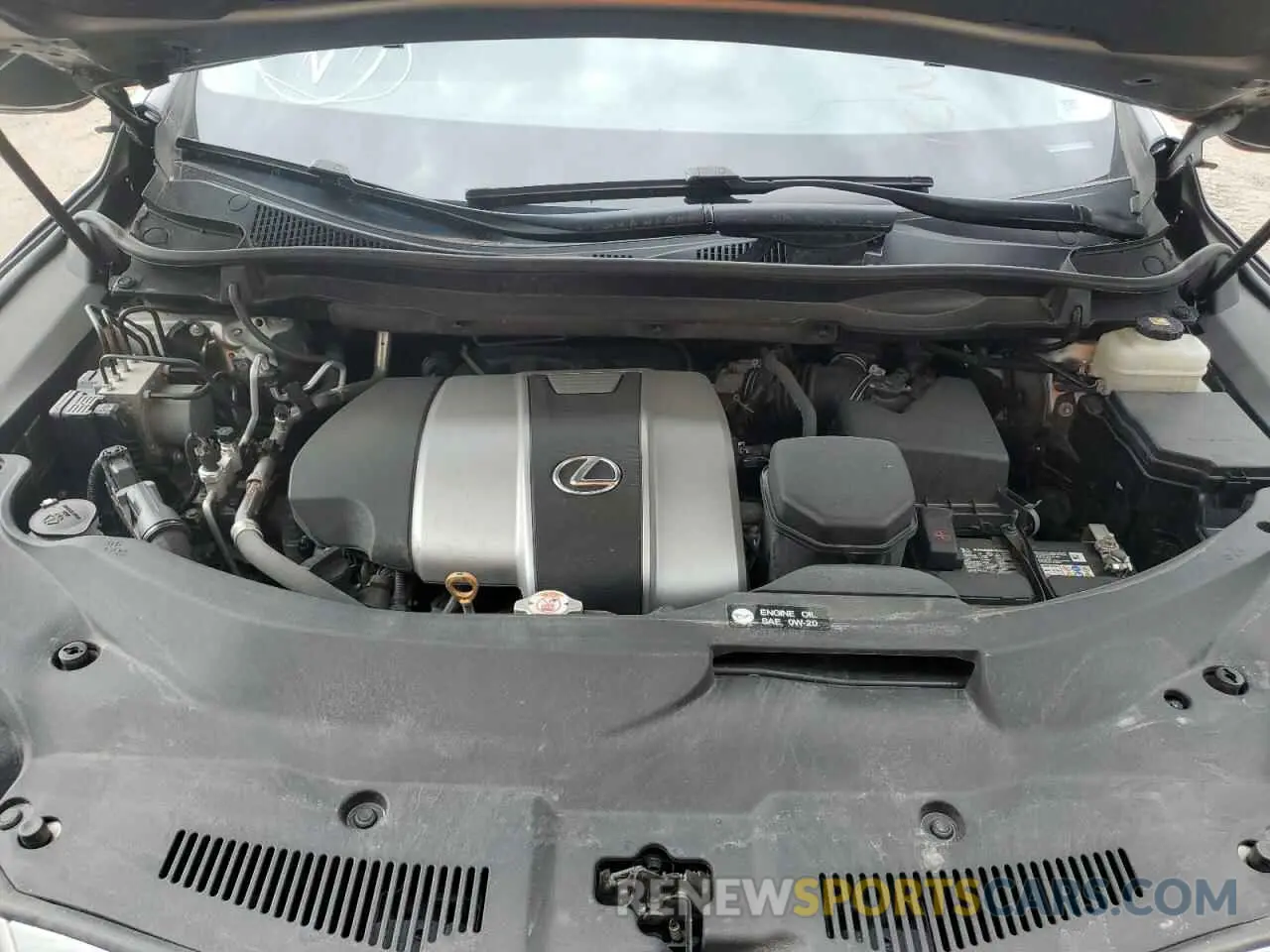 11 fotografías del automóvil dañado 2T2HZMDA0LC246359 LEXUS RX350 2020