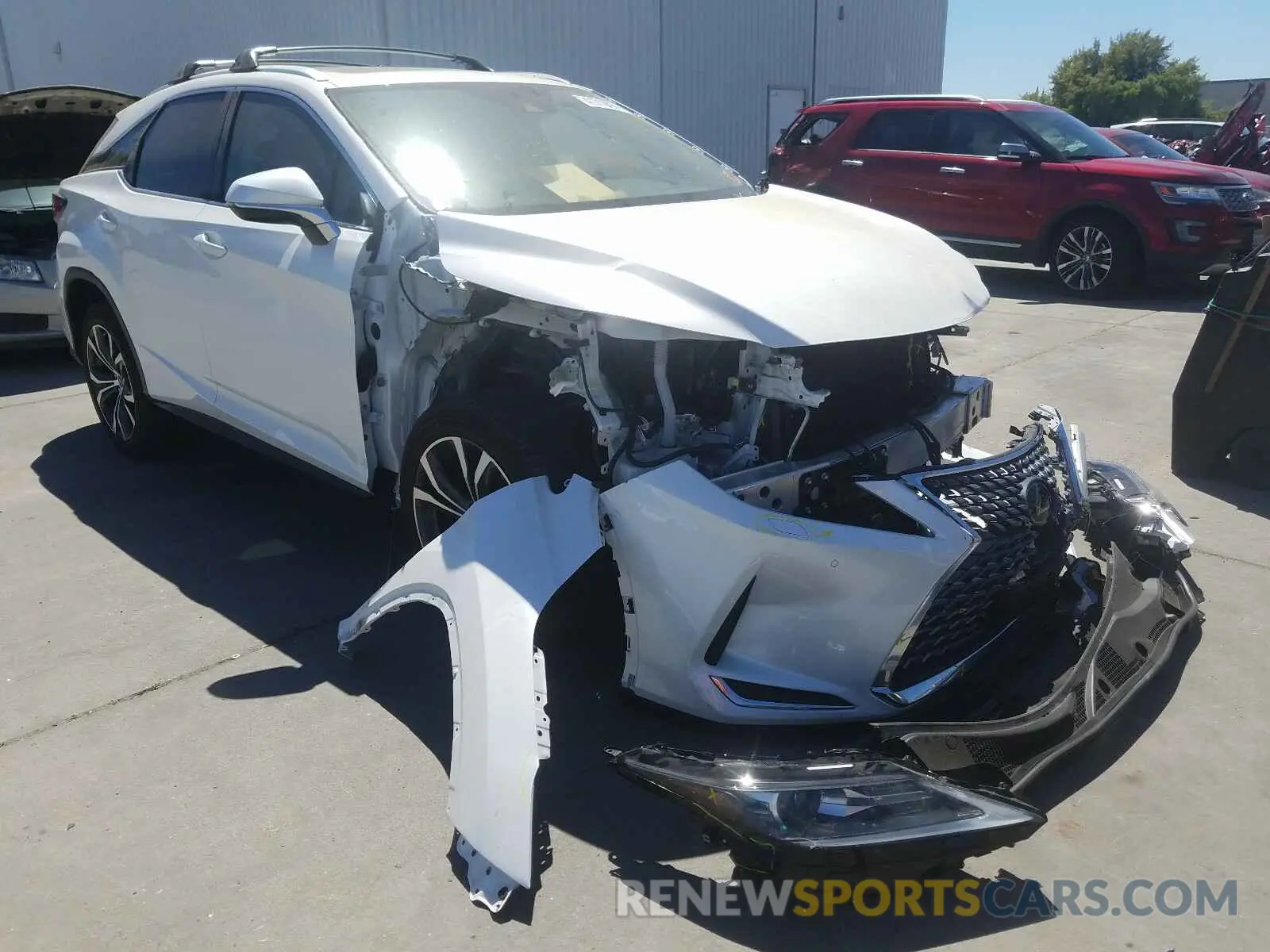 1 fotografías del automóvil dañado 2T2HZMDA1LC214715 LEXUS RX350 2020