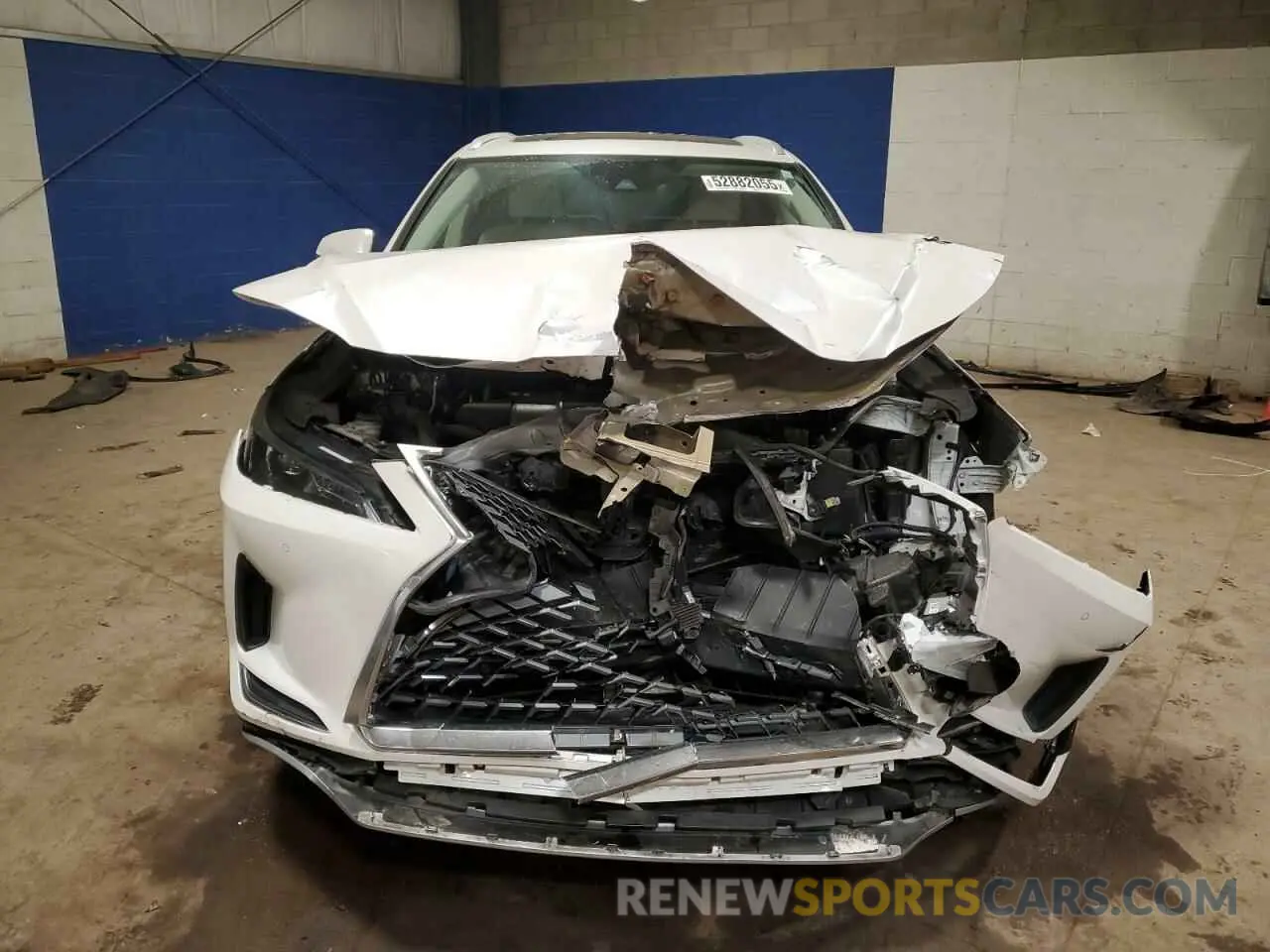 5 fotografías del automóvil dañado 2T2HZMDA1LC228727 LEXUS RX350 2020