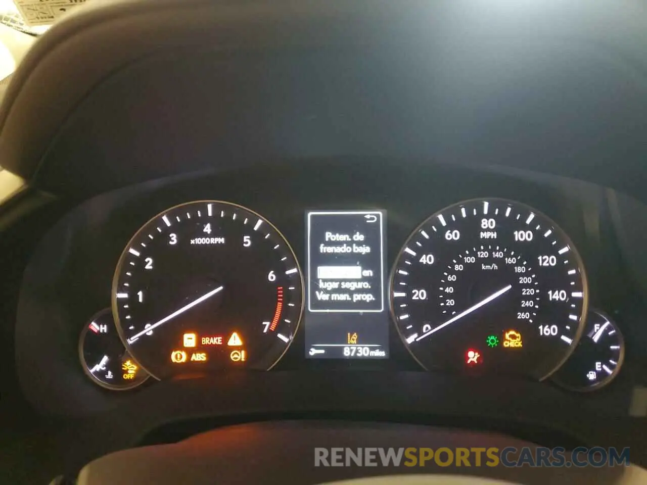 9 fotografías del automóvil dañado 2T2HZMDA1LC228727 LEXUS RX350 2020