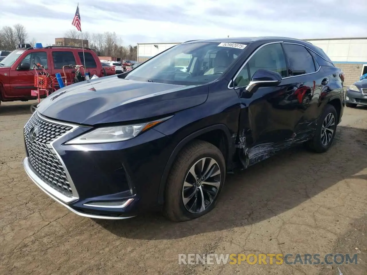 1 fotografías del automóvil dañado 2T2HZMDA1LC238657 LEXUS RX350 2020