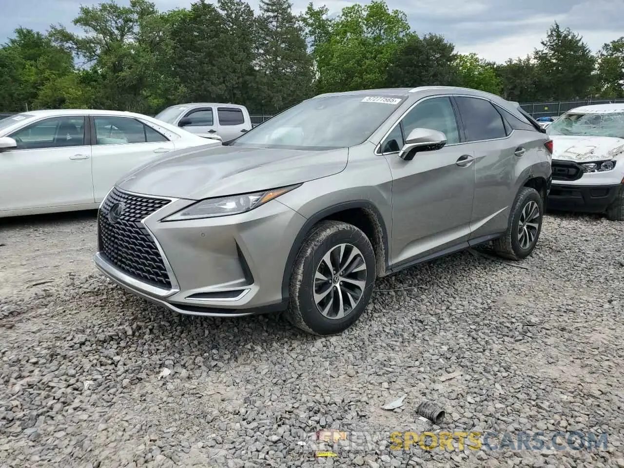 1 fotografías del automóvil dañado 2T2HZMDA1LC242563 LEXUS RX350 2020