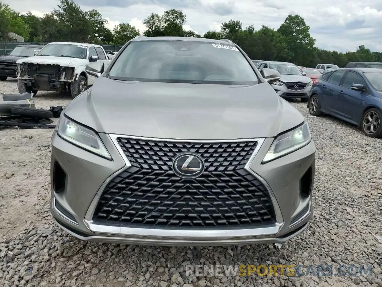 5 fotografías del automóvil dañado 2T2HZMDA1LC242563 LEXUS RX350 2020