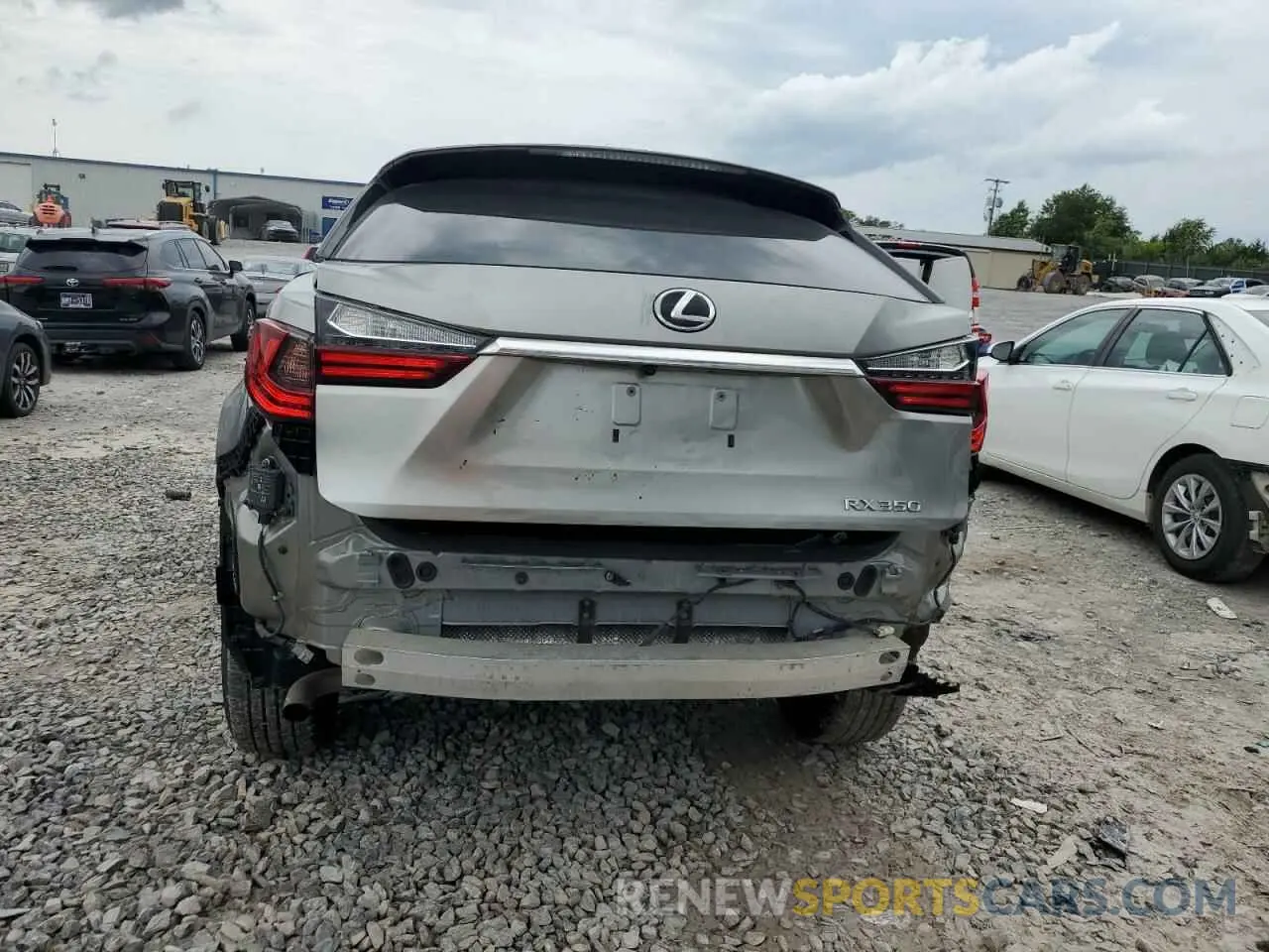 6 fotografías del automóvil dañado 2T2HZMDA1LC242563 LEXUS RX350 2020
