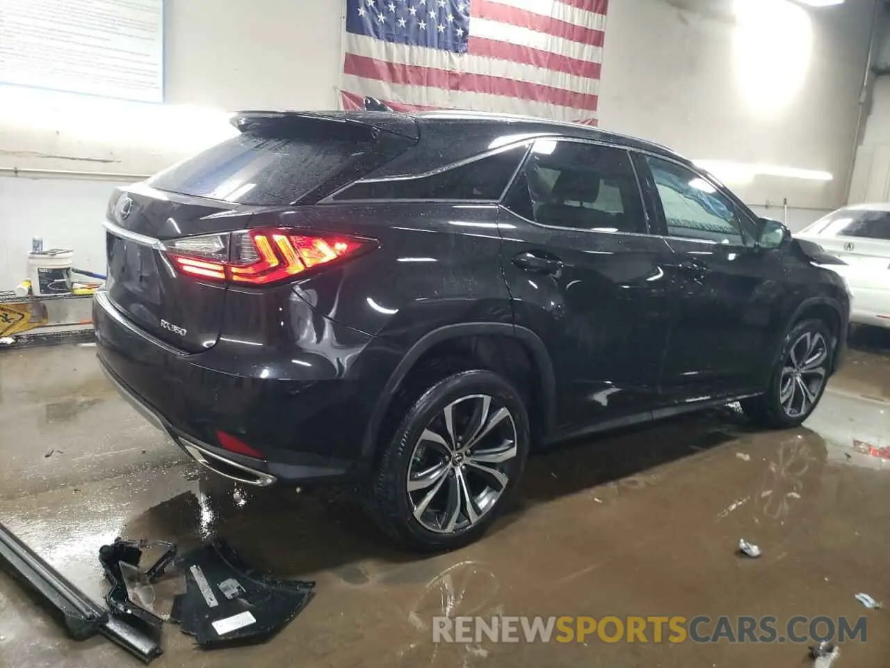 3 fotografías del automóvil dañado 2T2HZMDA2LC245309 LEXUS RX350 2020