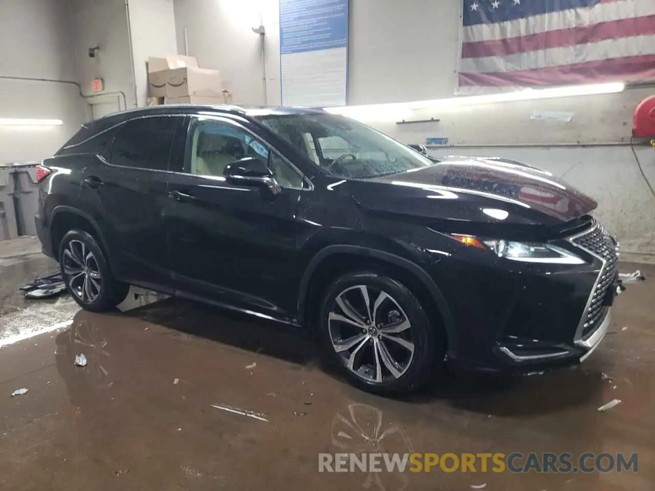 4 fotografías del automóvil dañado 2T2HZMDA2LC245309 LEXUS RX350 2020