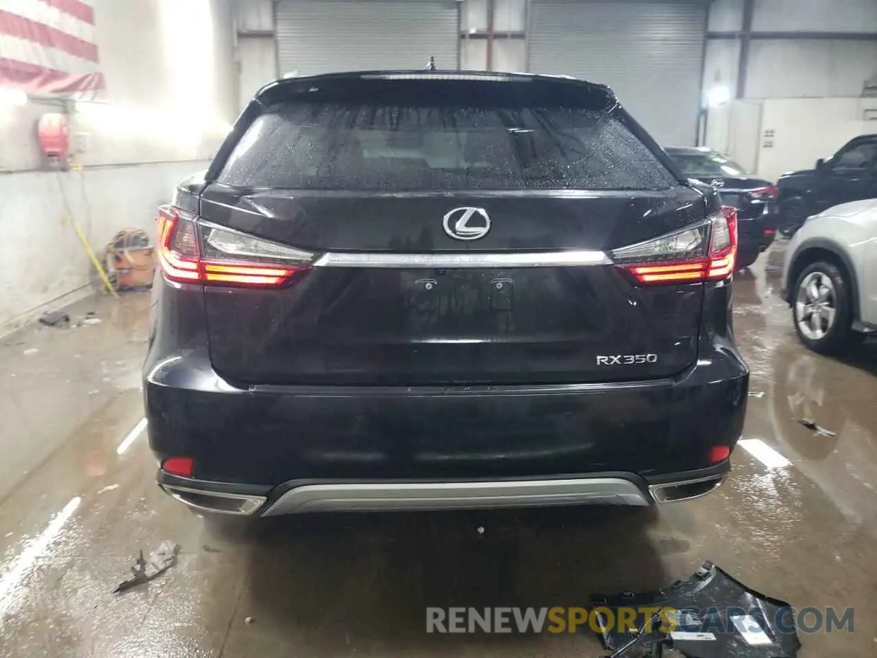 6 fotografías del automóvil dañado 2T2HZMDA2LC245309 LEXUS RX350 2020