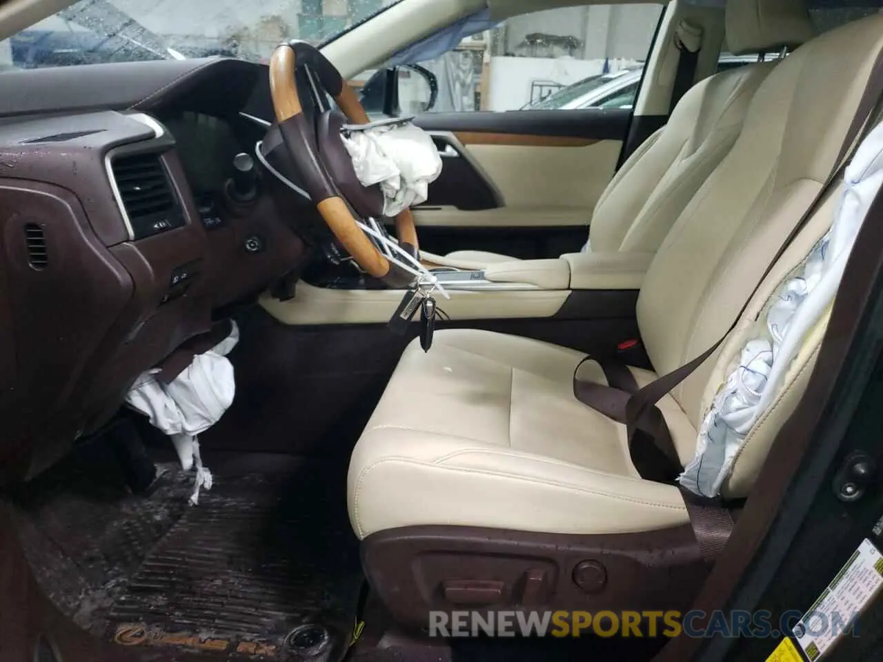 7 fotografías del automóvil dañado 2T2HZMDA2LC245309 LEXUS RX350 2020