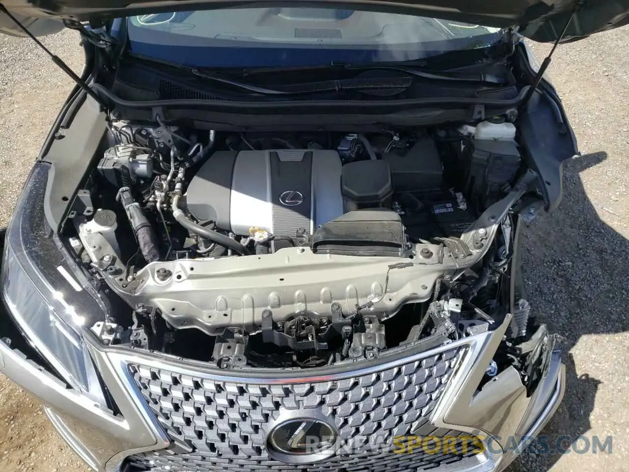 7 fotografías del automóvil dañado 2T2HZMDA2LC252423 LEXUS RX350 2020