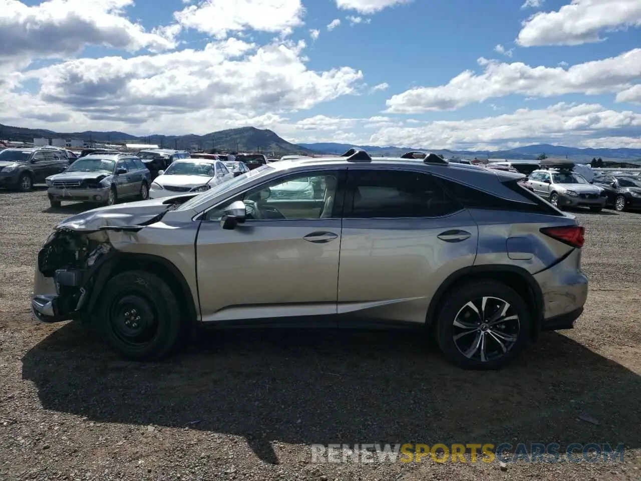 9 fotografías del automóvil dañado 2T2HZMDA2LC252423 LEXUS RX350 2020