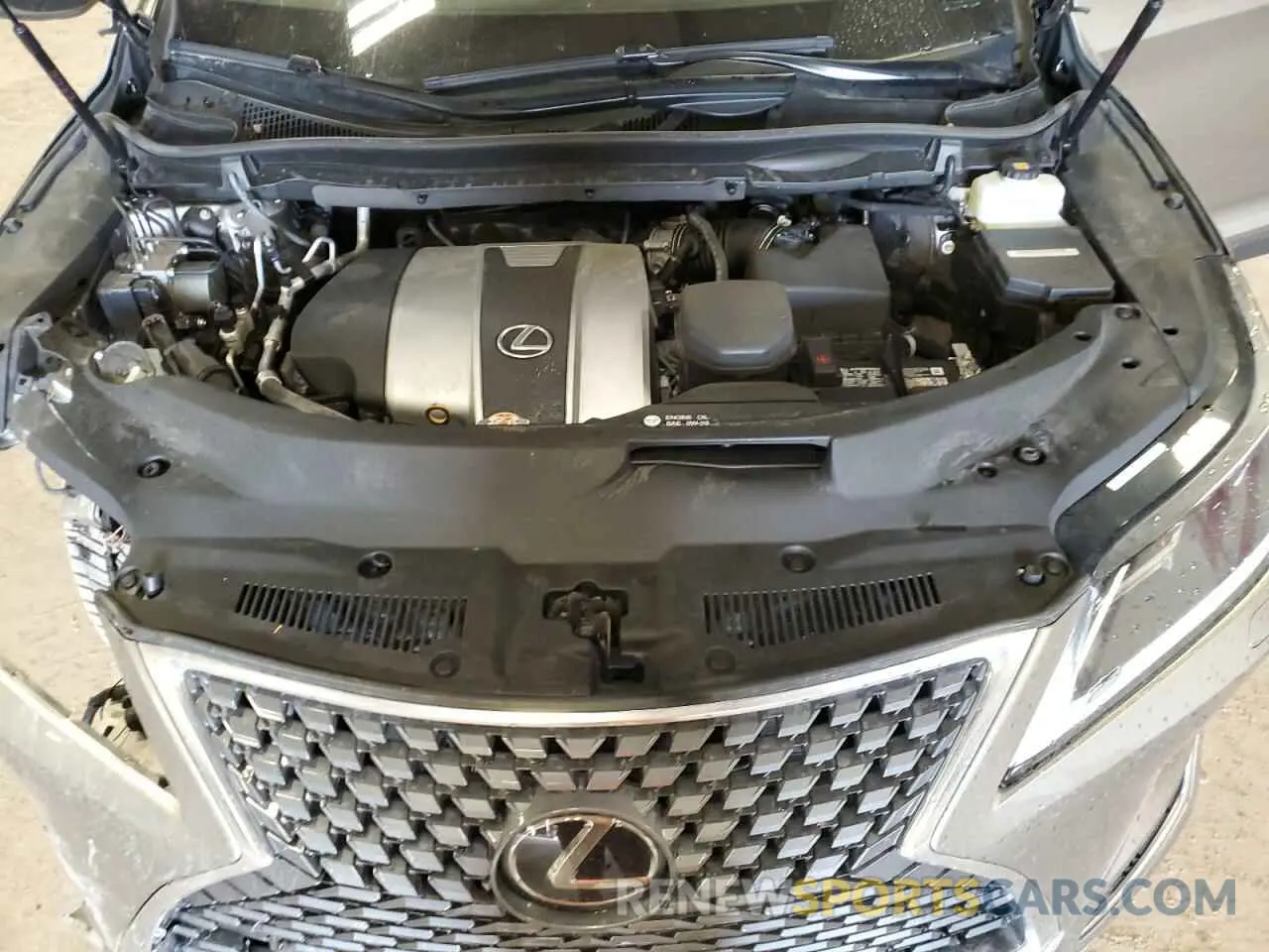 12 fotografías del automóvil dañado 2T2HZMDA3LC241222 LEXUS RX350 2020