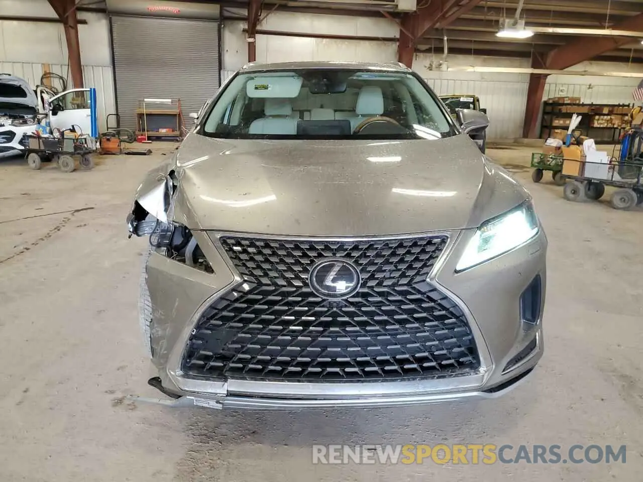 5 fotografías del automóvil dañado 2T2HZMDA3LC241222 LEXUS RX350 2020