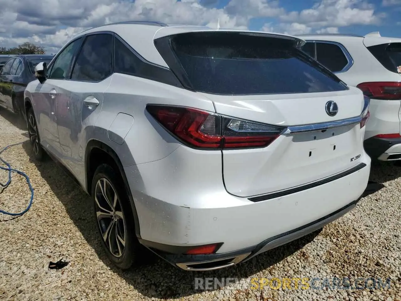 3 fotografías del automóvil dañado 2T2HZMDA4LC227894 LEXUS RX350 2020