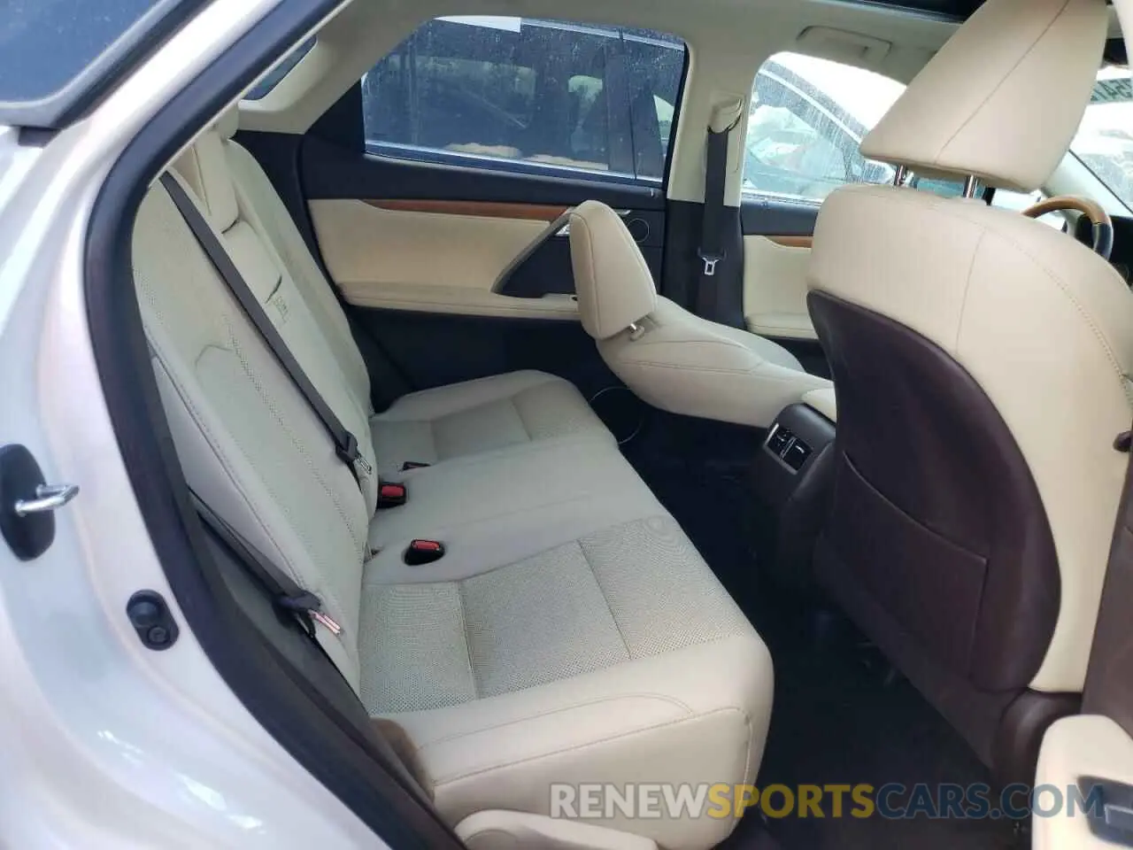 6 fotografías del automóvil dañado 2T2HZMDA4LC227894 LEXUS RX350 2020