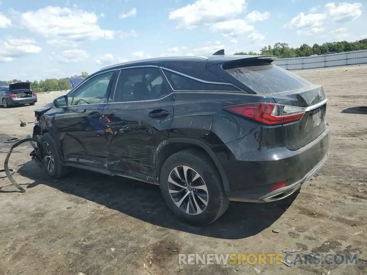 2 fotografías del automóvil dañado 2T2HZMDA4LC234439 LEXUS RX350 2020