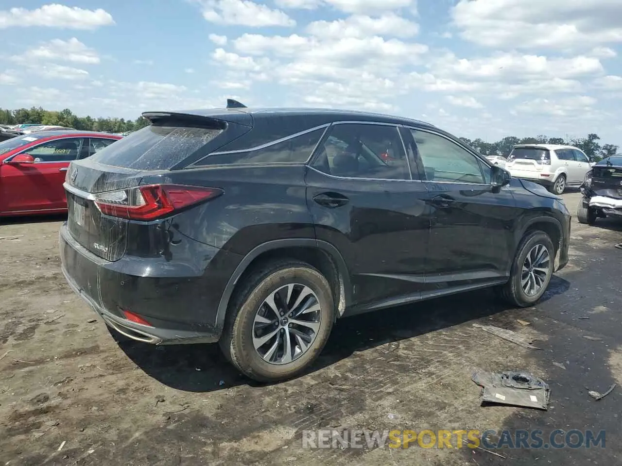 3 fotografías del automóvil dañado 2T2HZMDA4LC234439 LEXUS RX350 2020