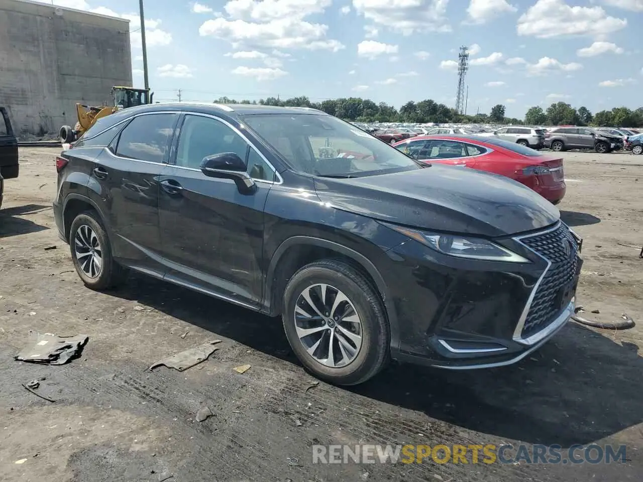 4 fotografías del automóvil dañado 2T2HZMDA4LC234439 LEXUS RX350 2020