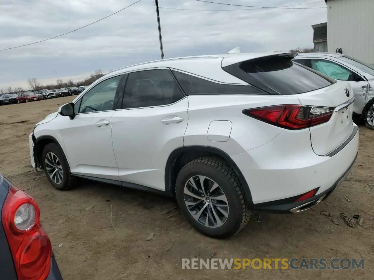 2 fotografías del automóvil dañado 2T2HZMDA4LC245991 LEXUS RX350 2020