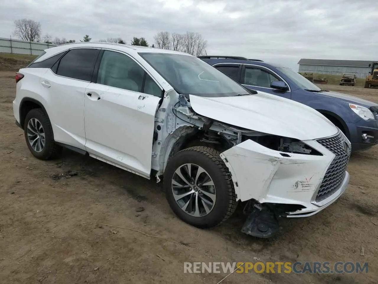 4 fotografías del automóvil dañado 2T2HZMDA4LC245991 LEXUS RX350 2020