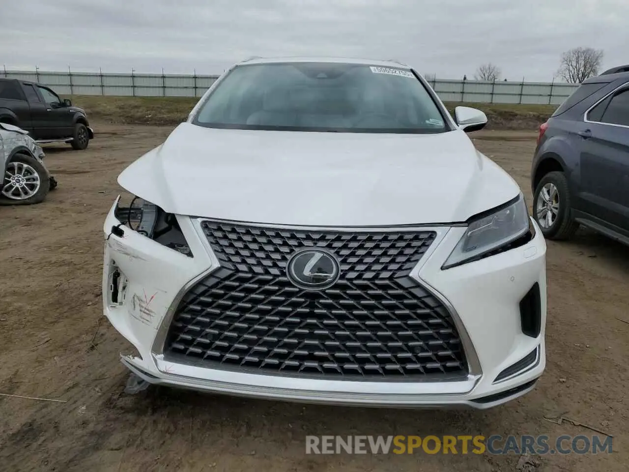 5 fotografías del automóvil dañado 2T2HZMDA4LC245991 LEXUS RX350 2020