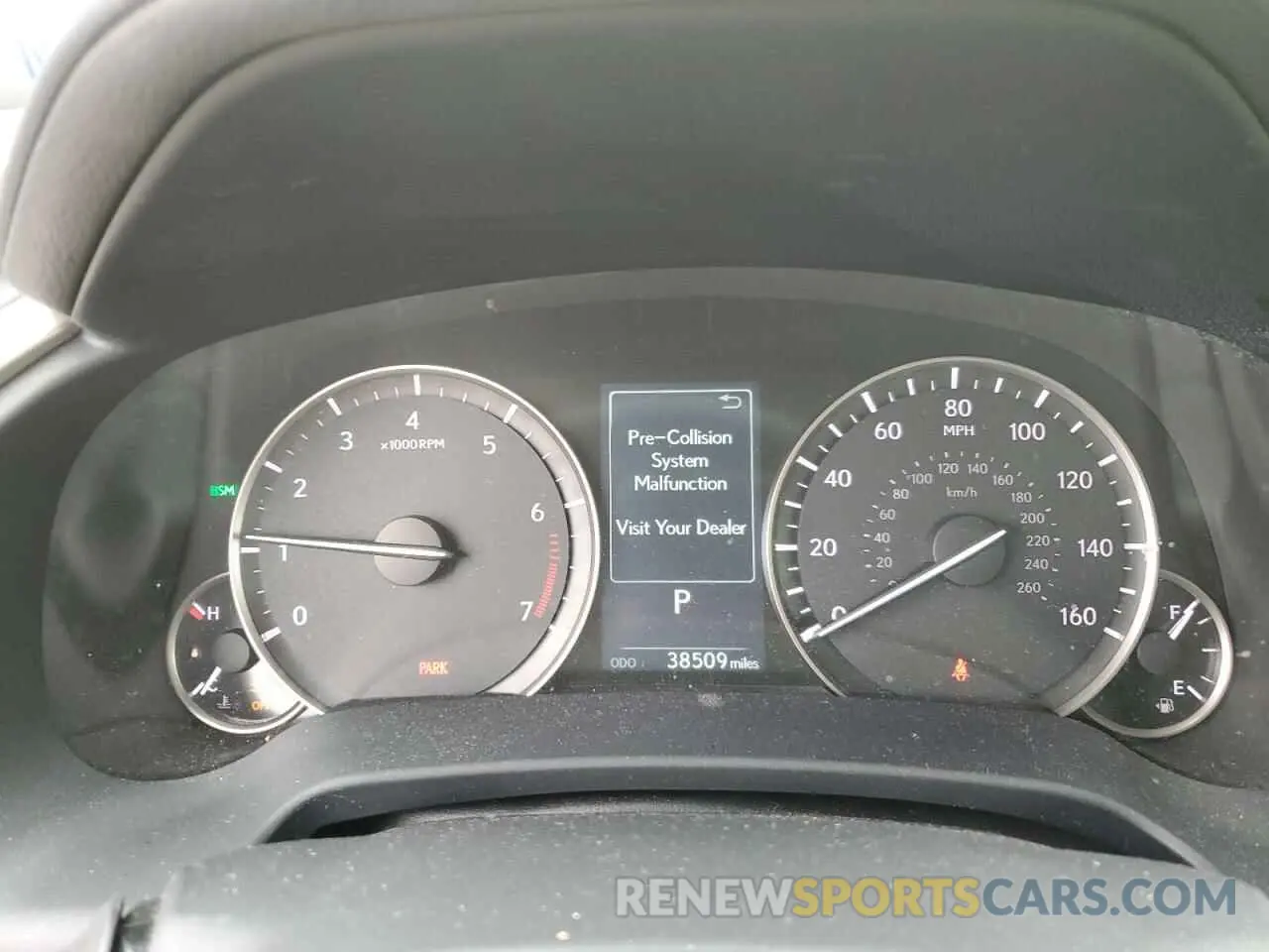 9 fotografías del automóvil dañado 2T2HZMDA4LC245991 LEXUS RX350 2020