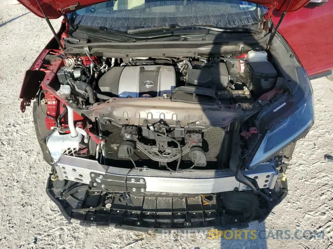 12 fotografías del automóvil dañado 2T2HZMDA5LC219464 LEXUS RX350 2020