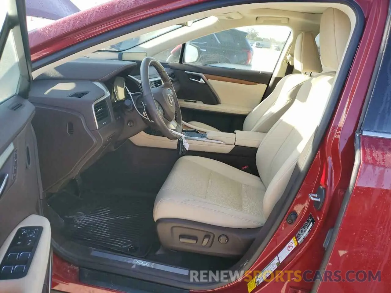 7 fotografías del automóvil dañado 2T2HZMDA5LC219464 LEXUS RX350 2020