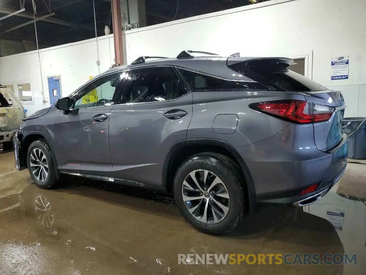 2 fotografías del automóvil dañado 2T2HZMDA5LC222879 LEXUS RX350 2020