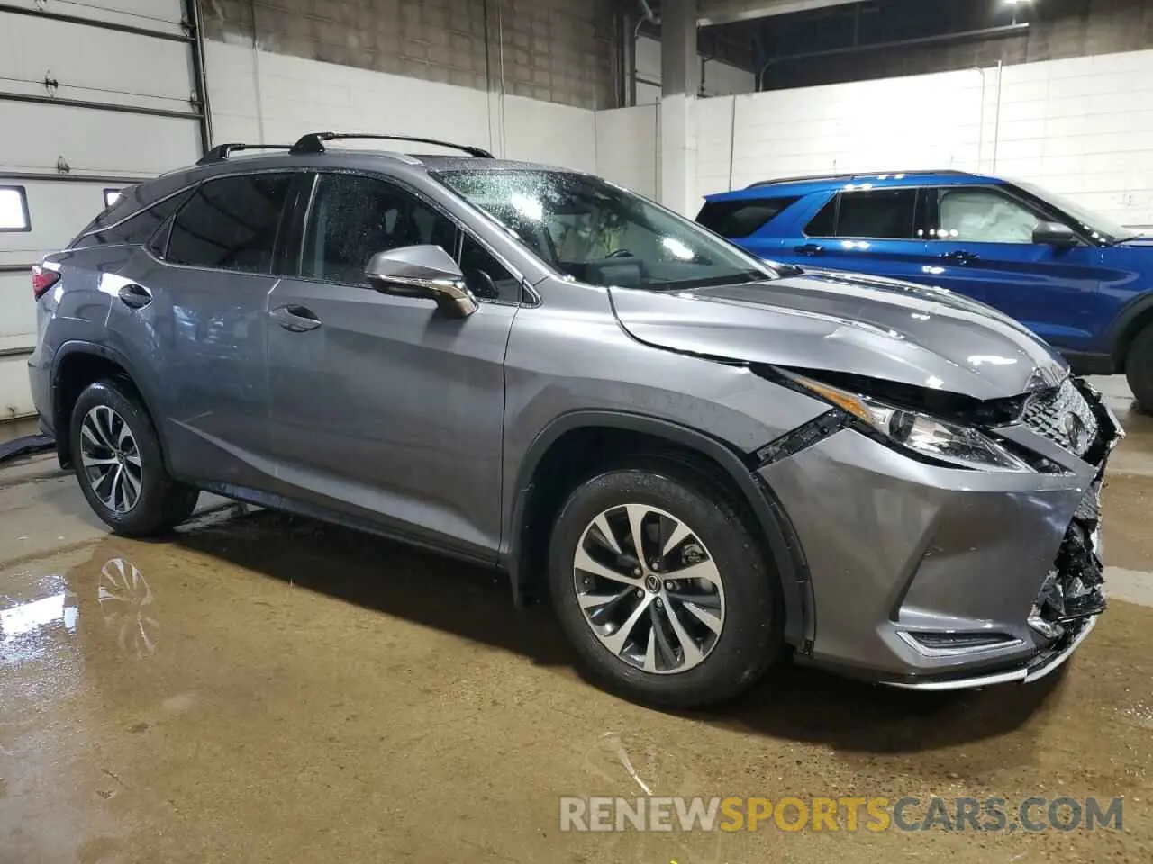 4 fotografías del automóvil dañado 2T2HZMDA5LC222879 LEXUS RX350 2020