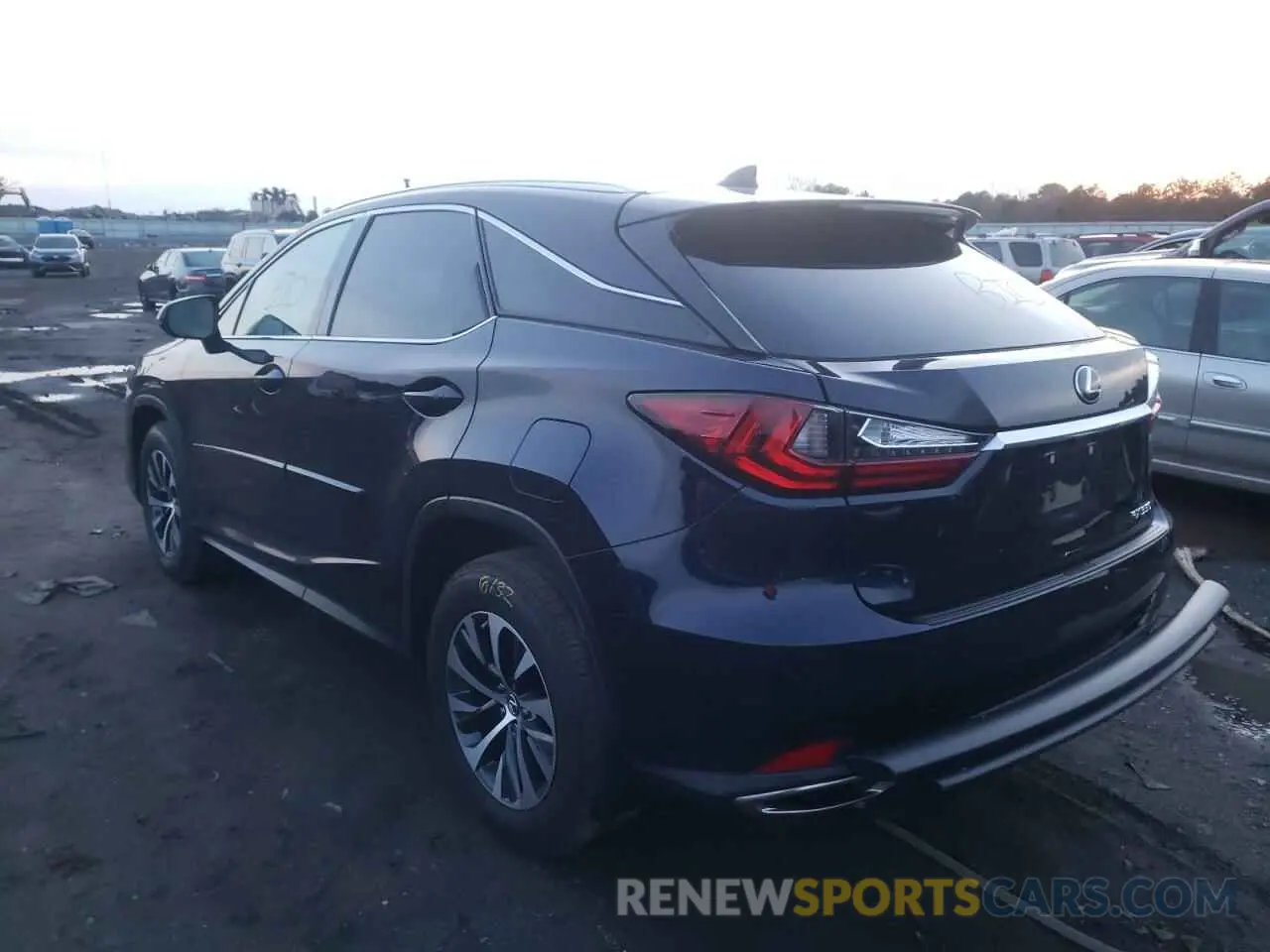 3 fotografías del automóvil dañado 2T2HZMDA5LC231162 LEXUS RX350 2020