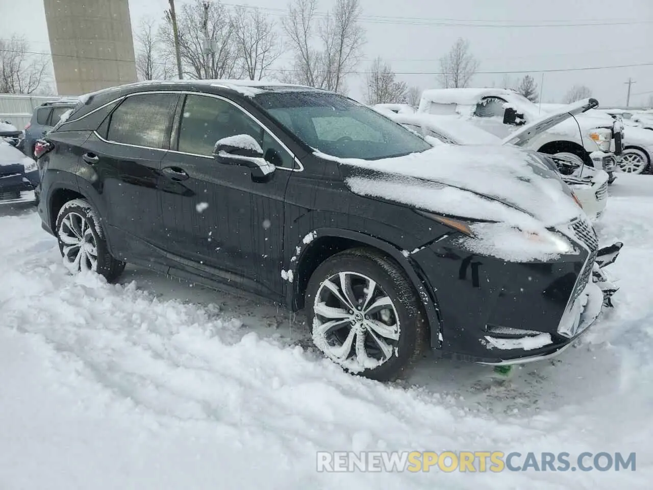 4 fotografías del automóvil dañado 2T2HZMDA5LC257180 LEXUS RX350 2020