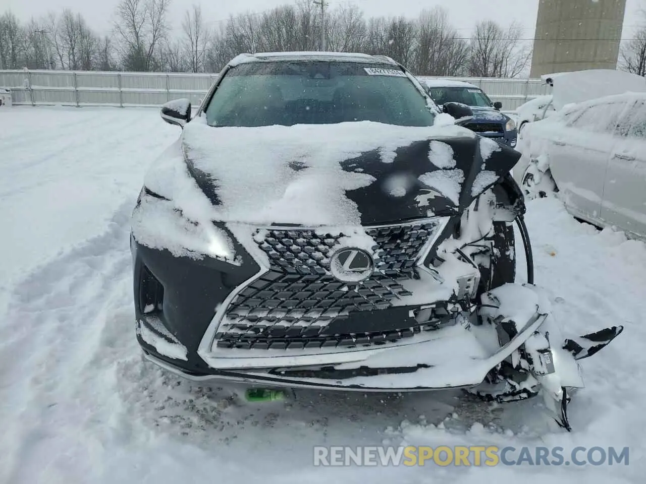 5 fotografías del automóvil dañado 2T2HZMDA5LC257180 LEXUS RX350 2020