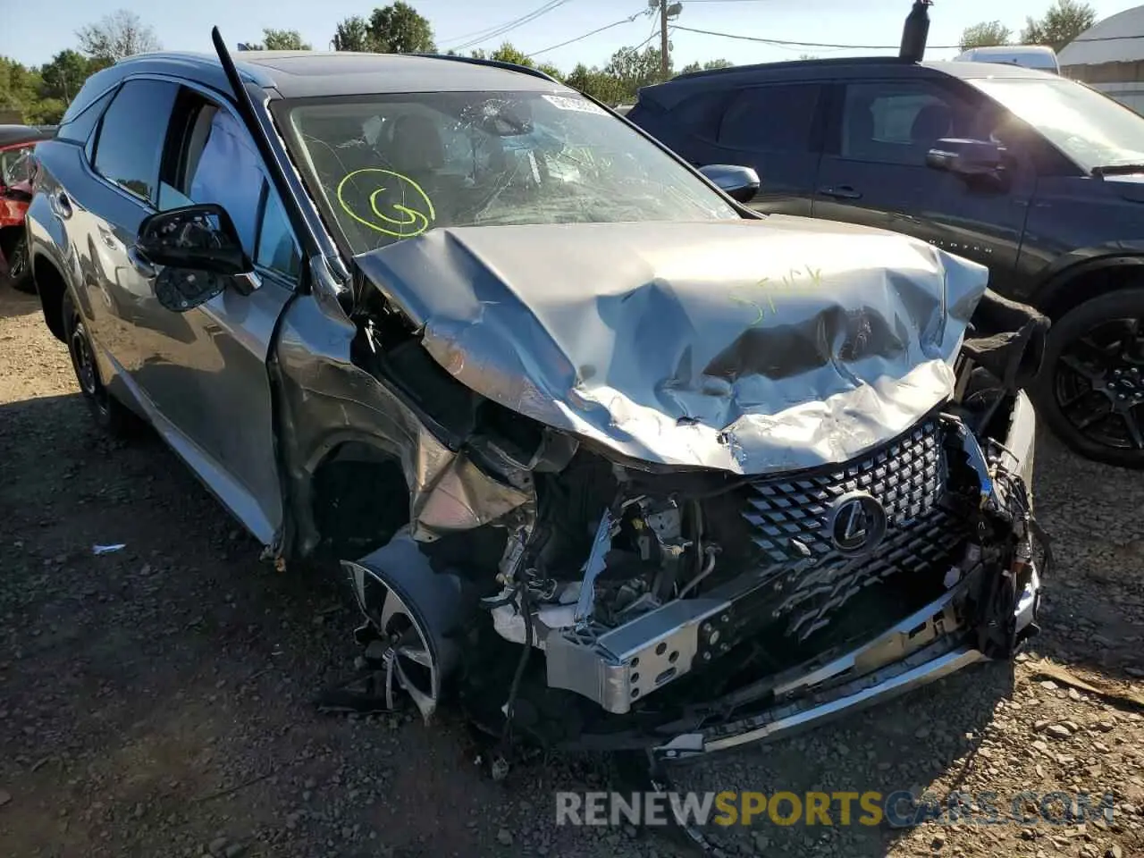 1 fotografías del automóvil dañado 2T2HZMDA6LC240209 LEXUS RX350 2020