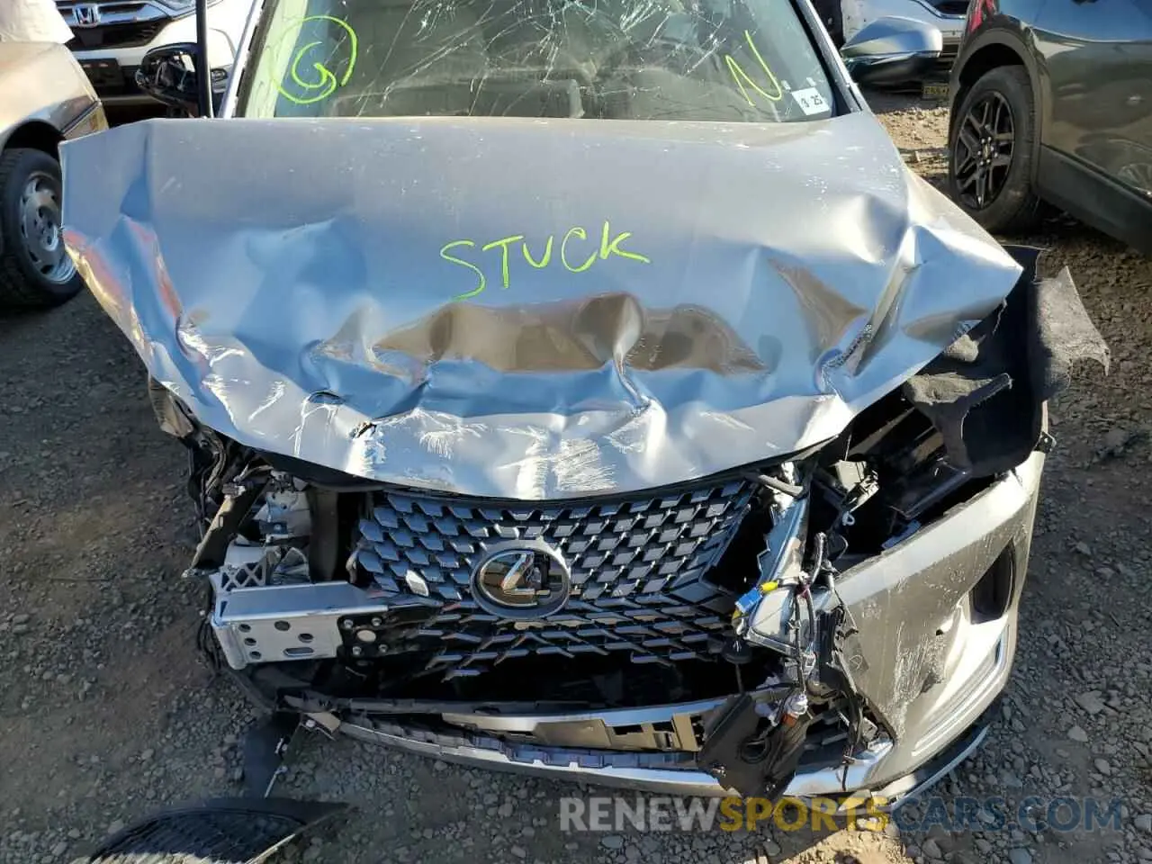 7 fotografías del automóvil dañado 2T2HZMDA6LC240209 LEXUS RX350 2020
