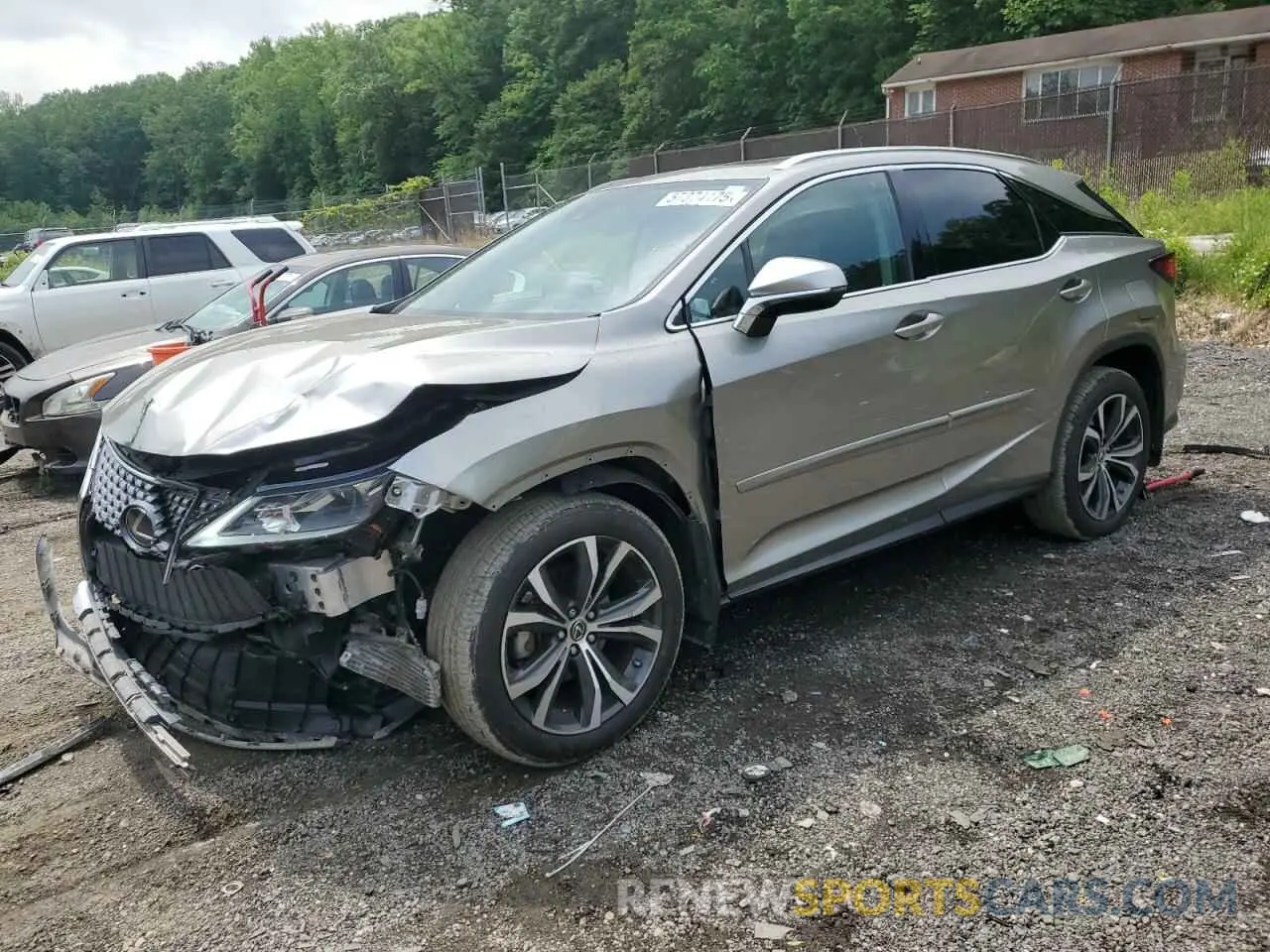 1 fotografías del automóvil dañado 2T2HZMDA7LC214475 LEXUS RX350 2020