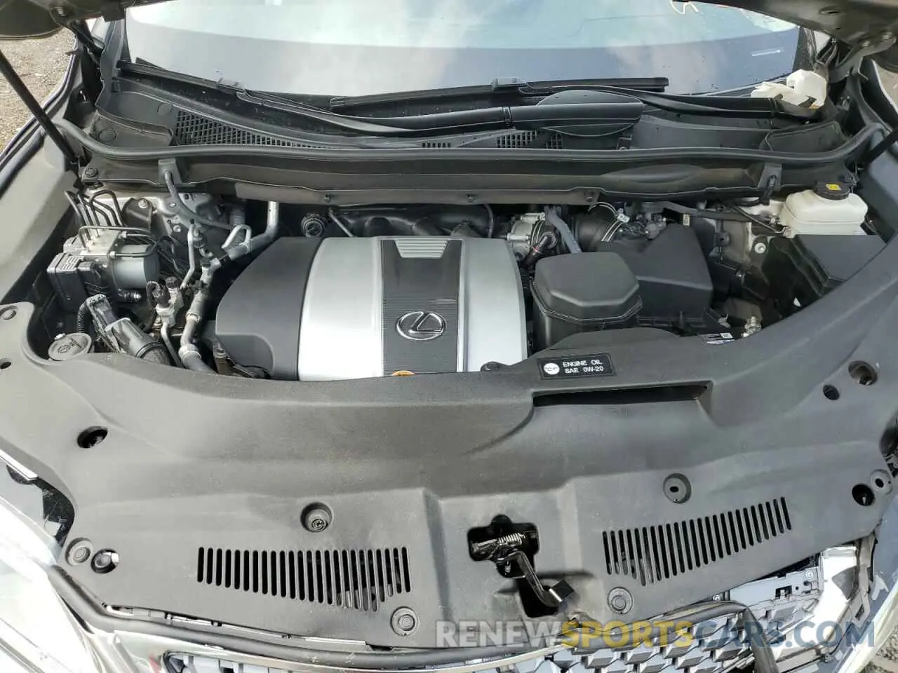12 fotografías del automóvil dañado 2T2HZMDA7LC214475 LEXUS RX350 2020