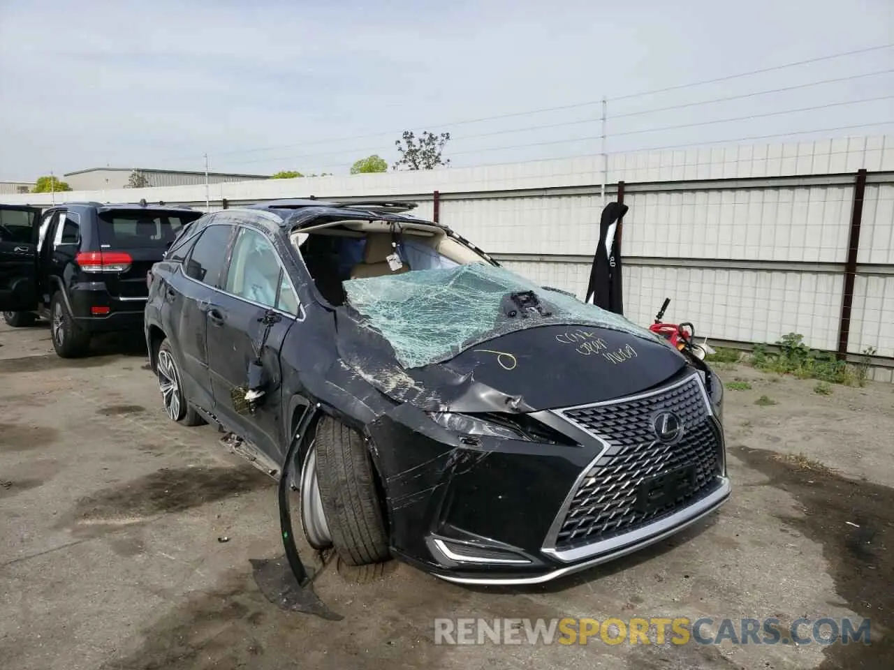 1 fotografías del automóvil dañado 2T2HZMDA7LC227761 LEXUS RX350 2020