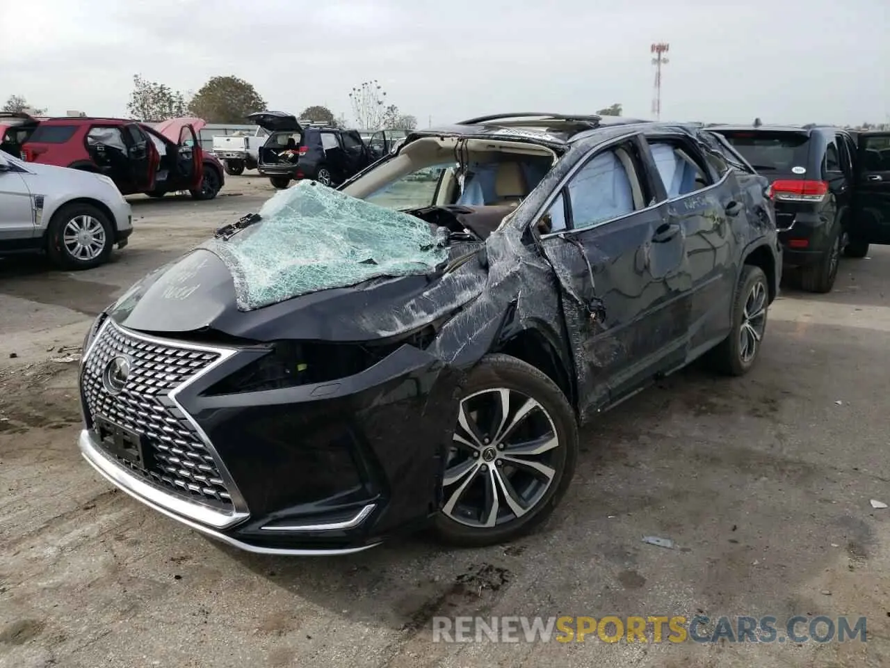 9 fotografías del automóvil dañado 2T2HZMDA7LC227761 LEXUS RX350 2020