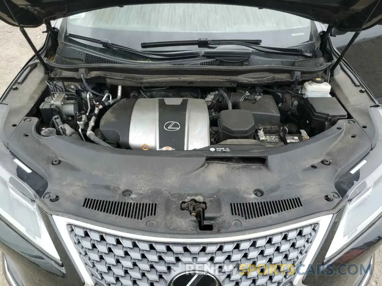 12 fotografías del automóvil dañado 2T2HZMDA7LC238887 LEXUS RX350 2020