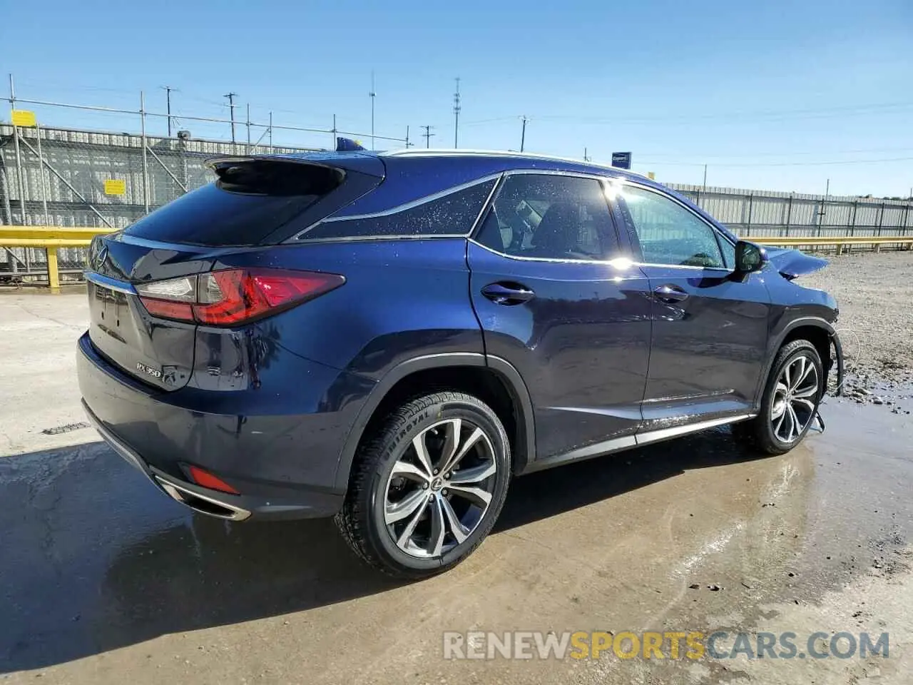 3 fotografías del automóvil dañado 2T2HZMDA9LC251074 LEXUS RX350 2020