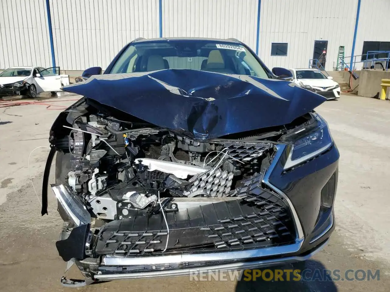 5 fotografías del automóvil dañado 2T2HZMDA9LC251074 LEXUS RX350 2020