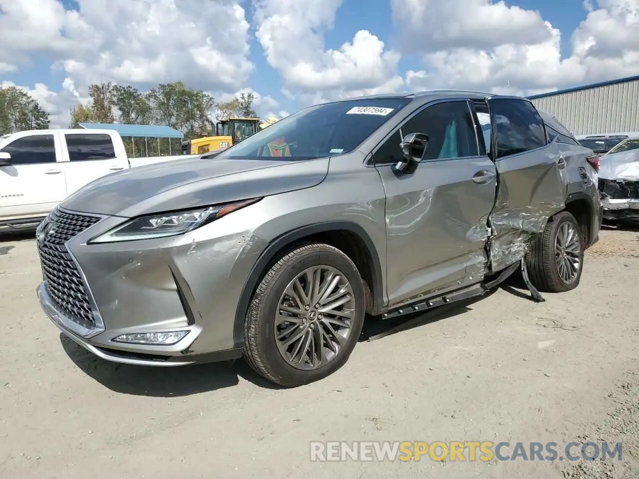 1 fotografías del automóvil dañado 2T2JZMAA3LC167550 LEXUS RX350 2020