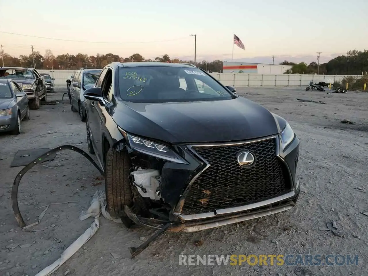 1 fotografías del automóvil dañado 2T2YZMDA5LC237768 LEXUS RX350 2020